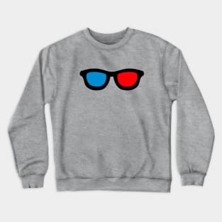 3D Glasses Crewneck Sweatshirt